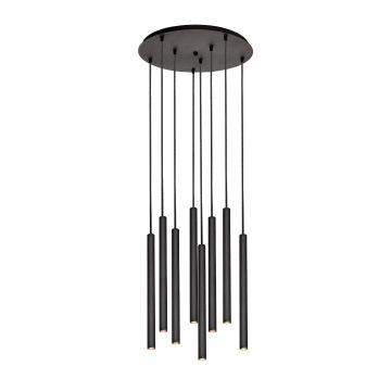Kaspa ROLL 8 11174802 Lampă cu pendul 8x4,2W/LED 3000K 719lm IP20