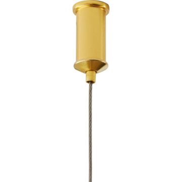 Step Into Design CIRCLE 2in1 DN924-40+60 gold Lampă cu pendul 2x53W/LED 3000K 4240lm IP20