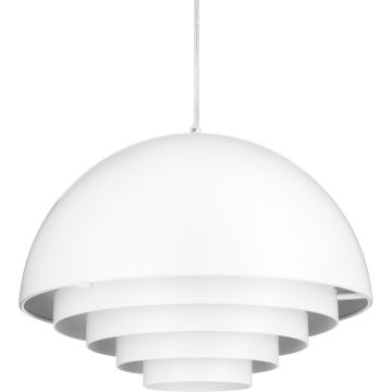 Step Into Design DIVERSO ST-10055P white Lampă cu pendul 1x60W/E27 IP20