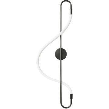 Step Into Design ESSA ST-B3554 black Aplique de perete 1x9W/LED 3000K 720lm IP20