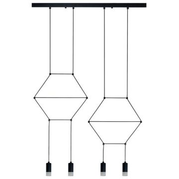 Step Into Design LINEA XT068-4P Lampă cu pendul 4x10W/G9 IP20