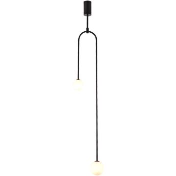Step Into Design LOOP ST-8928S black Lampă de tavan 2x20W/G9 IP20