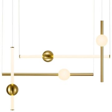 Step Into Design O-LINE ST-1691S-4 Lampă cu pendul 4x32W/LED 3000K 2880lm IP20