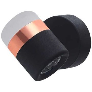 Step Into Design POCCO D9926W black Aplique de perete 1x7W/LED IP20