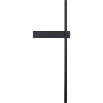 Step Into Design SOUL SP-MD1022S-BLACK Aplique de perete 1x9W/LED 3000K 900lm IP20