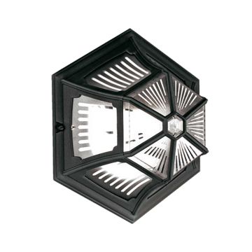 Elstead Lighting PARISH PR12-BLACK Lustră de tavan 1x60W/E27 IP44