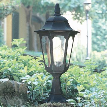 Elstead Lighting PARISH PR4-BLACK Lampă de podea 1x60W/E27 IP44