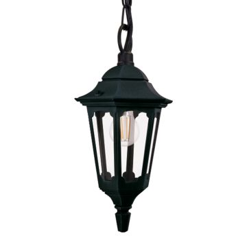 Elstead Lighting Parish PR9-BLACK Lampă cu pendul 1x60W/E27 IP44