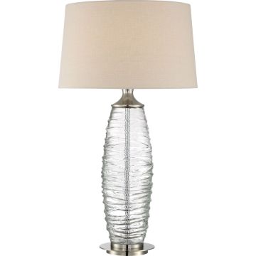 Quoizel ARCTIC QZS-Q2596TBN Lampă de masă 1x60W/E27