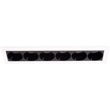 Maxlight X-LINE H0136 Lumină îngropată deasupra plafonului 6x8w/led 3000k 560lm ip20