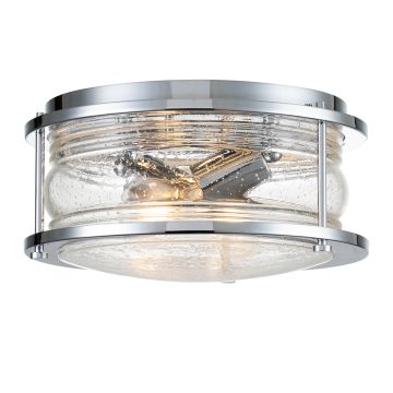 Quintiesse ASHLAND BAY QN-ASHLANDBAY-F-PC-BATH Lustră de tavan 2x60W/E27 IP44