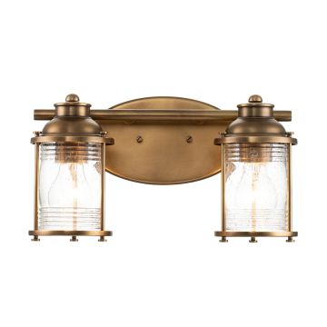 Quintiesse ASHLAND BAY QN-ASHLANDBAY2-NBR-BATH Aplique de perete 2x60W/E27 IP44