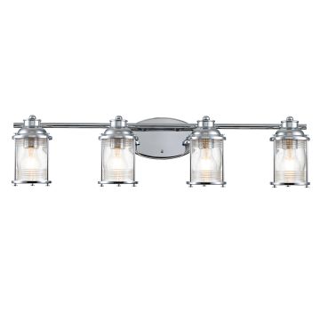 Quintiesse ASHLAND BAY QN-ASHLANDBAY4-PC-BATH Aplique de perete 4x60W/E27 IP44