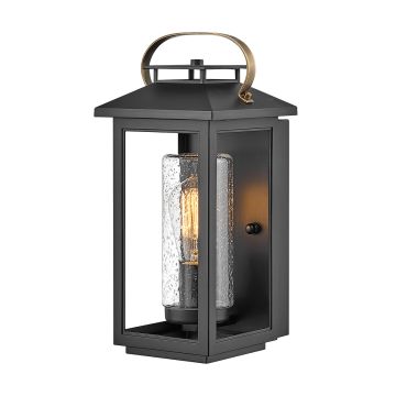 Quintiesse ATWATER QN-ATWATER-S-BK Aplique de perete 1x60W/E27 IP44