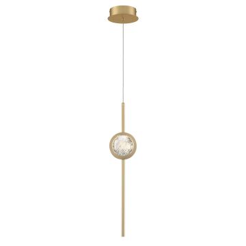 Quintiesse Barletta QN-BARLETTA-1P-BG Lampă cu pendul 1x6W/LED 3000K 340lm IP20