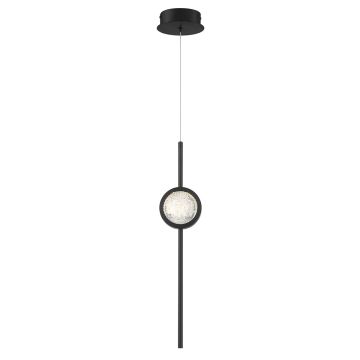 Quintiesse Barletta QN-BARLETTA-1P-BK Lampă cu pendul 1x6W/LED 3000K 340lm IP20