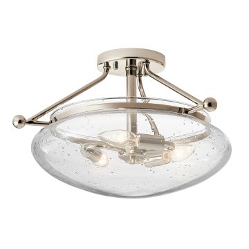 Quintiesse BELLE QN-BELLE-SF-PN Lampă de tavan 3x40W/E14