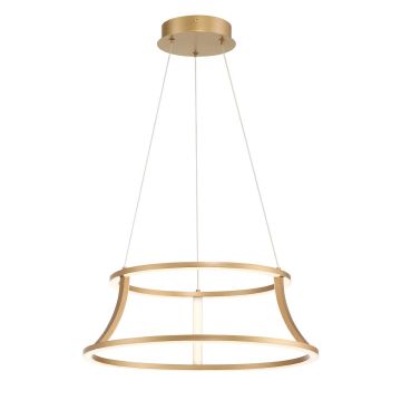 Quintiesse Cadoux QN-CADOUX-P-BG Lampă cu pendul 1x54W/LED 3000K 1490lm IP20