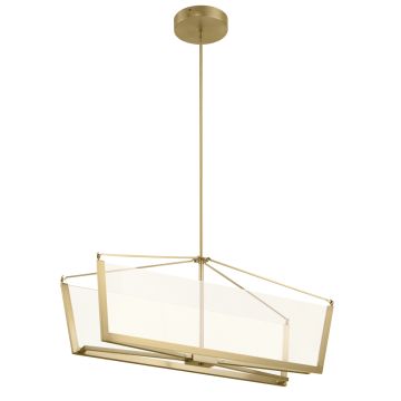 Quintiesse CALTERS QN-CALTERS-ISLE-CG Lampă cu pendul 1x50.8W/LED 3000k 5440LM
