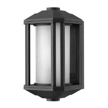 Quintiesse CASTELLE QN-CASTELLE-S-BLK Aplique de perete 1x60W/E27 IP44