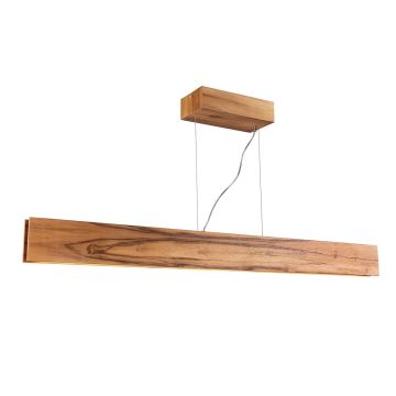 Quintiesse Clean QN-CLEAN-LED-LP-127-TEAK Lampă cu pendul 1x29W/LED 3000K 1685lm IP20