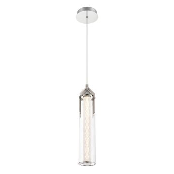 Quintiesse Espada QN-ESPADA-1P-PC Lampă cu pendul 1x18W/LED 3000K 1064lm IP20