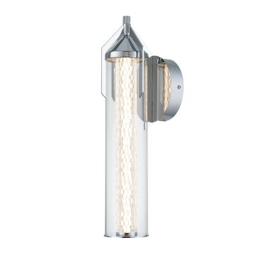 Quintiesse Espada QN-ESPADA-1W-PC Aplique de perete 1x18W/LED 3000K 1064lm IP44