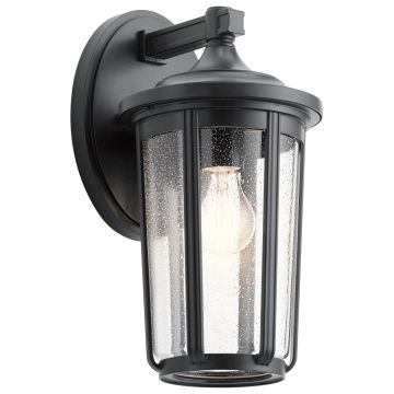 Quintiesse FAIRFIELD QN-FAIRFIELD-L-BK Aplique de perete 1x60W/E27 IP44