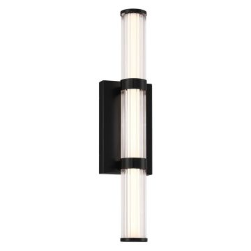 Quintiesse Fayton QN-FAYTON-M-BK Aplique de perete 1x21,6W/LED 3000K 1477lm IP44