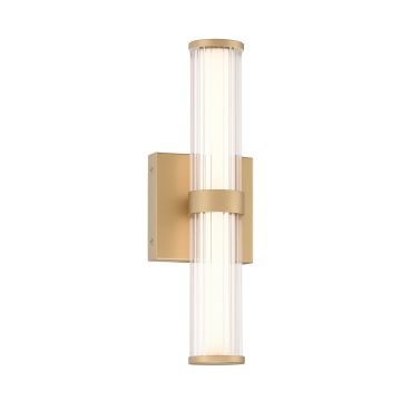 Quintiesse Fayton QN-FAYTON-S-BG Aplique de perete 1x14W/LED 3000K 985lm IP44
