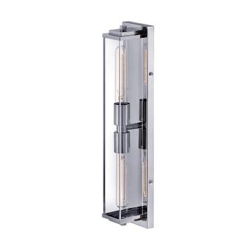 Quintiesse Henri QN-HENRI-WB2-PC Aplique de perete 2x25W/E27 IP44