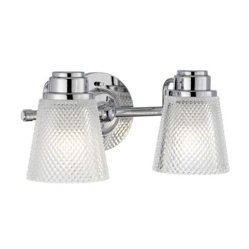 Quintiesse HUDSON QN-HUDSON2-BATH Aplique de perete 2x3,5W/G9 3000K 640LM IP44