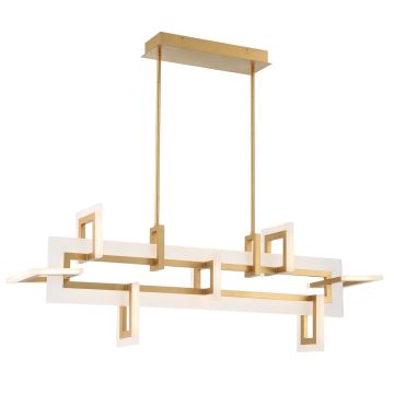 Quintiesse Inizio QN-INIZIO-LP-M-BG Lampă de tavan 1x86W/LED 3000K 3305lm IP20
