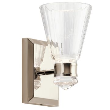 Quintiesse KAYVA QN-KAYVA1-PN Aplique de perete 1x8W/LED 3000k 650LM IP44