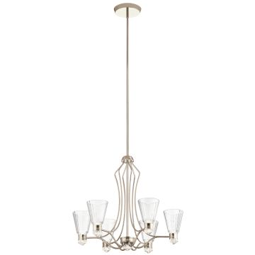 Quintiesse KAYVA QN-KAYVA13-PN Candelabru 1x36W/LED 3000k 2375LM IP44
