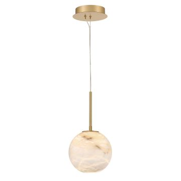 Quintiesse Kepler QN-KEPLER-1P-S-BG Lampă cu pendul 1x10W/LED 3000K 723lm IP20