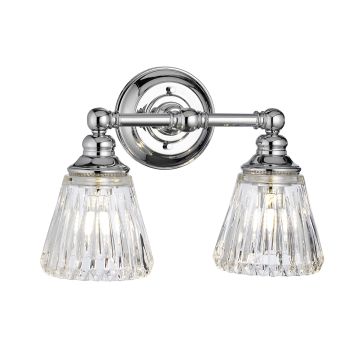 Quintiesse KEYNES QN-KEYNES2-BATH Aplique de perete 2x3,5W/G9 3000K 640LM IP44