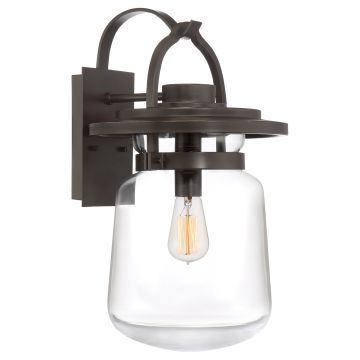 Quintiesse LASALLE QN-LASALLE-L-WT Aplique de perete 1x60W/E27 IP44