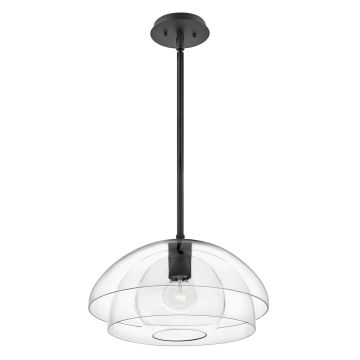 Quintiesse LOTUS QN-LOTUS-P-BLK Lampă cu pendul 1x60W/E27