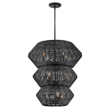 Quintiesse Luca QN-LUCA-10P-BK-BK Candelabru 10x40W/E14 IP20
