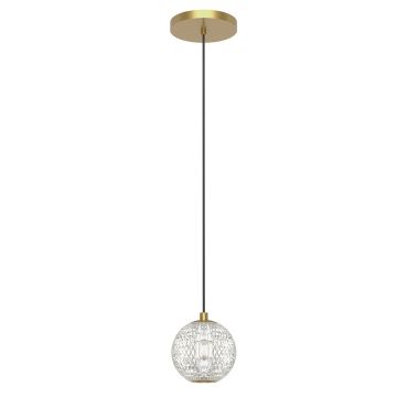 Quintiesse Marni QN-MARNI-1P-NBR Lampă cu pendul 1x5W/LED 3000K 250lm IP20
