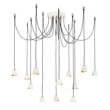 Quintiesse NULA QN-NULA-12P Lampă cu pendul 12x40W/E14
