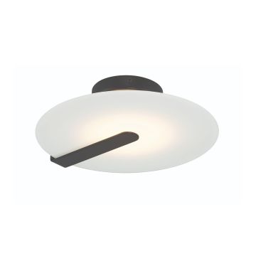 Quintiesse Nuvola QN-NUVOLA-F-S-BK Lustră de tavan 1x14W/LED 3000K 520lm IP20