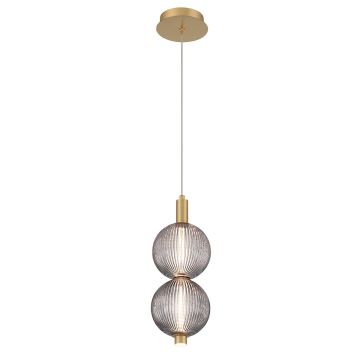 Quintiesse Palmas QN-PALMAS-2MP-BG Lampă cu pendul 1x20W/LED 3000K 1266lm IP20