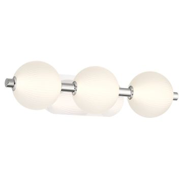 Quintiesse Palmas QN-PALMAS-3W-PN Aplique de perete 1x27W/LED 3000K 1850lm IP44