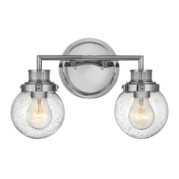 Quintiesse POPPY QN-POPPY2-PC-BATH Aplique de perete 2x60W/E27 IP44