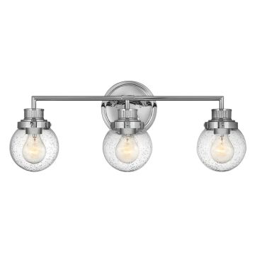 Quintiesse POPPY QN-POPPY3-PC-BATH Aplique de perete 3x60W/E27 IP44
