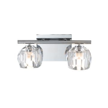 Quintiesse REGALIA QN-REGALIA2-PC-BATH Aplique de perete 2x3W/G9 3000k 600LM IP44