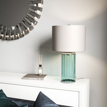 Quintiesse RENO QN-RENO-GREEN-PN Lampă de masă 1x60W/E27