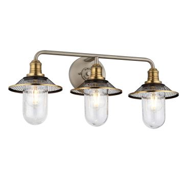 Quintiesse RIGBY QN-RIGBY3-BATH-AN Aplique de perete 3x40W/E27 IP44
